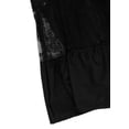 thumbnail image 5 of Forever 21 Tiered Lace Maxi Skirt, Color-Black, Size-L, 5 of 5