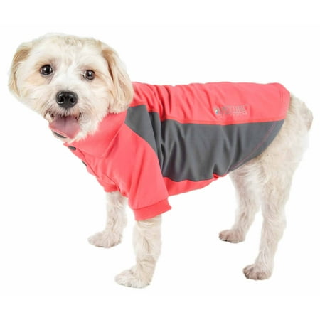 UPC: 0810787034644 | Pet Life ® Active  Barko Pawlo  Relax-Stretch Quick-Drying Performance Dog Polo T-Shirt