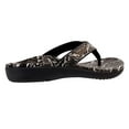thumbnail image 6 of Spenco Yumi Nuevo Snake Women's Orthotic Thong Sandal, 6 of 7