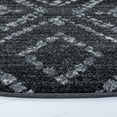 thumbnail image 3 of Safavieh Adirondack Lecia Geometric Area Rug, Black/Ivory, 6' x 6' Round, 3 of 10