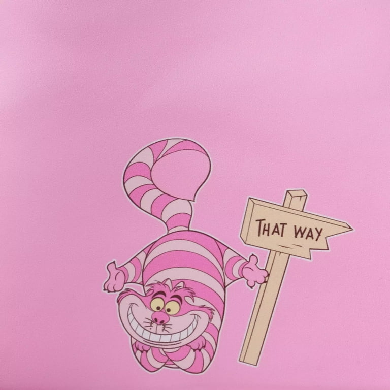 Loungefly Disney Parks Cheshire Cat Pink Backpack NWT Loungefly Disney 100 Platinum Cheshire Cat LE Mini  main image 2