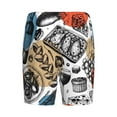 thumbnail image 2 of Lsque French Food Mens Sleep Pajama Shorts,Short Pajama Pants, Cotton Ultra-Soft Knit-X-Large, 2 of 9