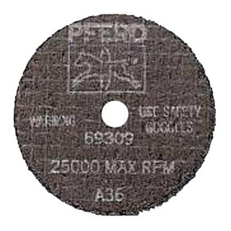 

Pferd Die Grinder Cut-Off Wheel 3 in Dia 1/16 in Thick 3/8 in Arbor 36 Grit - 1 EA (419-69309)