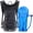 Black, variant on Hydration Pack Backpack with 70 oz (2L) Water Bladder – for Running, Hiking, Cycling, Climbing, Camping, Biking