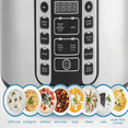 thumbnail image 6 of Housewares Professional 20-Cup (Cooked) / 5Qt. Digital Rice Cooker, Steamer, and Slow Cooker Pot with 10 Smart Cooking Modes, Including Sauté-then-Simmer, 6 of 6
