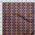 thumbnail image 3 of oneOone Polyester Lycra Fabric Geometric|Swirl & Paisley Ikat Printed Craft Fabric BTY 56 Inch Wide, 3 of 4