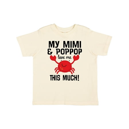 

Inktastic Mimi and PopPop Love Me Gift Toddler Boy or Toddler Girl T-Shirt