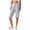 Gray, variant on Qulqfy Women Shorts Summer High Waisted Wide Leg Quick Dry Green Shorts Casual Workout Knee Length Shorts for Women L