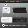 thumbnail image 4 of For Starlink Mini Usb-C To Dc Power Cable,Replacement Cable 2M/6.5Ft Plug N Play, 4 of 6
