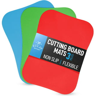 Universal Studios FCB-20PK (20 Pack) Thin Clear Flexible Cutting Board Mat  12 x 15 inch