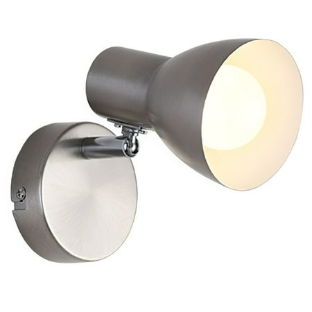 

Rotating Wall Light 220-240V Bedside Spotlight E14 Wall Sonce Fixture Adjustable Wall Lamp Metal Light Holder Socket for Home