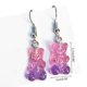 thumbnail image 2 of Cartoon Candy Bear Pendant Earrings Colorful Resin Earrings Drop Danglers Charms Gummy Bear Stud Earrings Women Earrings 4, 2 of 5
