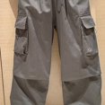 thumbnail image 6 of GYRATEDREAM Cargo Pants for Girls Wide Leg Casual Quick Dry Cargo Pants Trousers Lightweight Kids Joggers with Pockets, 6 of 6
