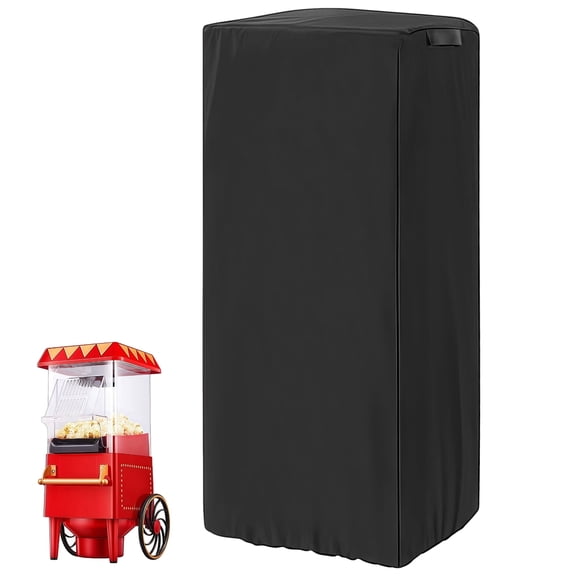 Popcorn Maker Cart Cover, Waterproof Dustproof Oxford Cloth, 25"L x 18"W x 53"H , Weather Resistant for Indoor Outdoor Use