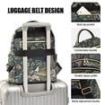 thumbnail image 3 of FORMRS Mini Backpack Purse for Women Quilted Travel Daypack Casual Shoulder Bag, Green Forest Scene, 3 of 7
