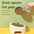 thumbnail image 4 of Cuchara para comida de mascotas, tazas medidoras de comida para gatos, cuchara con mango largo para comida para perros, gatos y conejos, 4 of 5