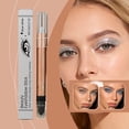 thumbnail image 7 of Dual-Ended Glitter Eyeshadow Stick in Light Gold, Shimmer Metallic Eye Crayon with Blendable Tip, Long-Wearing Cream Shadow Pencil for Smoky Eye – 2g, 7 of 7