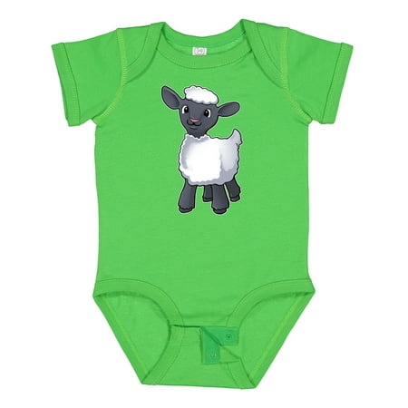 

Inktastic Cute Little Lamb Boys or Girls Baby Bodysuit