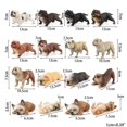 thumbnail image 3 of Realistic Puppy Bulldog Figurine Statue Sculpture Model for Dog Lover Collection, 3 of 4