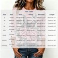 thumbnail image 4 of HongQid 3/4 Sleeve Print Top for Women Crew Neck Floral Graphic Pullover Casual Layering Outfits Spring Fall Fashion Lightweight Trendy Printed Tunic, 4 of 7