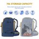 thumbnail image 2 of Mochila impermeable de viaje Unigear para botas de esquí, 70 L, 2 of 7