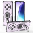 thumbnail image 1 of For Xiaomi Redmi 14C 4G Case Rotatable Ring Kickstand PC + TPU Shockproof Phone Cover - Green, 1 of 5