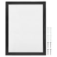 thumbnail image 1 of Unique Bargains Front Loading Poster Frame Picture Frames Wall Mounting Snap A2 Frame Aluminum Profile, Black, 1 of 5