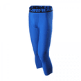thumbnail image 1 of Mallas de Compresión HeatGear 3/4 Under Armour Hombre Deportivo azul CH 1289574 789, 1 of 3