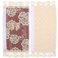 thumbnail image 4 of 2pcs Refrigerator Door Handle Covers Cloth Embroidered Lace Strip Door Handle Protector, 4 of 8