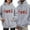 Light Gray, variant on Valentine's Day Fashion Print Loose Hoodie (Men And Women) Hooded Women Pullover Ladies Sweatshirt Casual Womens Sweat Shirts plus Size French Tunic Sweatshirts Baggy Womens Lightweight Sweatshirt