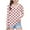 Red-02, variant on Ugoldhm Girls Tees Polka Dot V Neck Tunic Fashion Tops Fall Long Sleeve Shirts Sizes 3-13