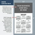 thumbnail image 3 of 2026 Peel and Stick Magnetic Business Card Calendars, Box of 100, Includes Envelopes, Mail for 1oz Rate, Great Sales Marketing Tool (Happy New Year), 3 of 9