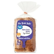 Great Value New York Style Rye Bread, 24 oz