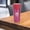 Red, variant on YAHHU Insulated Coffee Cup Dual Layers Stainless Steel Portable Snap Flip Lid Travel Mug Bottle, Red Color, 380ml / 12.84 oz Capacity for Office, Car, and Commute