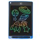 thumbnail image 1 of Tableta de escritura digital LCD de 8,5 pulgadas, tablero de dibujo portátil para niños (azul colorido), 1 of 6