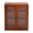 Brown+Acrylic, Wood, variant on Shangmakel 3 Tier Tabletop Storage Cabinet,Wooden Apothecary Cabinets with 2 Acrylic Doors,Desktop Display Cupboard