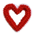 thumbnail image 1 of Huanglei Scène Intérieure de la Saint-Valentin Cœur de la Saint-Valentin Arrangement Intérieur Maison Cœur Rouge, 1 of 5