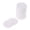 White, variant on Zecic 100x Blank Kraft Paper Hang Tags Wedding Party Favor Label Price Gift Card 3.5cm