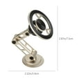 thumbnail image 3 of Tgbvmt Car Support Mobile Phone Folding Rotating Navigation Holder Stable Magnet for Hands-Free Use Secure and Convenient Mounting for Car, Bike, Motorcycle Easy One-Handed Operation, 3 of 6
