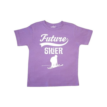 

Inktastic Future Skier Childs Skiing Gift Toddler Boy or Toddler Girl T-Shirt