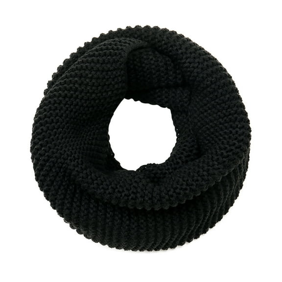 Ahabrexf Solid Color Scarf, Women's Winter Thick Knit Design with Warm Protection