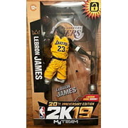 NBA 2K19 McFarlane Lebron James 7" Figurine 20th Anniversary Edition Action Figure