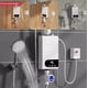thumbnail image 4 of Calentador de agua instantáneo eléctrico Cabezal de ducha sin tanque Cocina debajo del fregadero Baño, 4 of 5