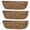 B, variant on kjfeif 30 Inch Natural Coconut Coir Planter Liner, Hanging Basket and Window Box Insert for Flower Pots, Outdoor Garden Decor, Fence Trough, and Wall Planters