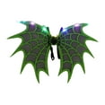 thumbnail image 2 of Ala de murciélago jinwen iluminada verde, 2 of 8
