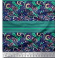 thumbnail image 1 of Soimoi Cotton Voile Fabric Stripe,Floral & Paisley Decorative Fabric Prints by Yard 42 Inch Wide, 1 of 1