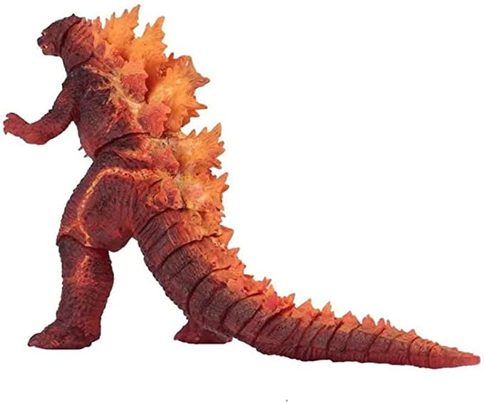 Details about   Burning Red Godzilla Cartoon Anime Soft Rubber Toy Model PVC Action Figure Model 