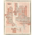 thumbnail image 3 of Baskin 20x24 Black Modern Framed Museum Art Print Titled - Kokomo Indiana - Baskin 1876, 3 of 5