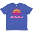 thumbnail image 3 of Inktastic Summer Enjoy the Sunshine Amelia Island Florida in Pink Youth T-Shirt, 3 of 5