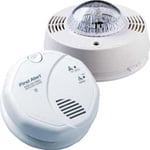 Smoke/CO detector & Strobe Hardwired Kit -Photo (Best Hardwired Smoke Co Detectors)